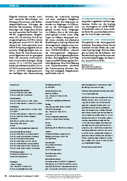 Vorschauseite 3: Oralisierung bei komplizierten Harnwegsinfektionen