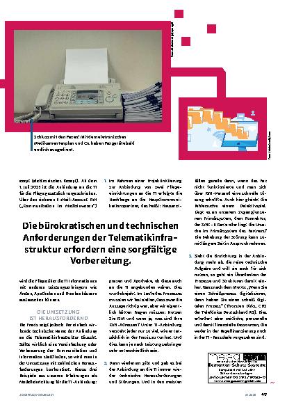 Vorschauseite 2: Diese Chance sollten wir nutzen.