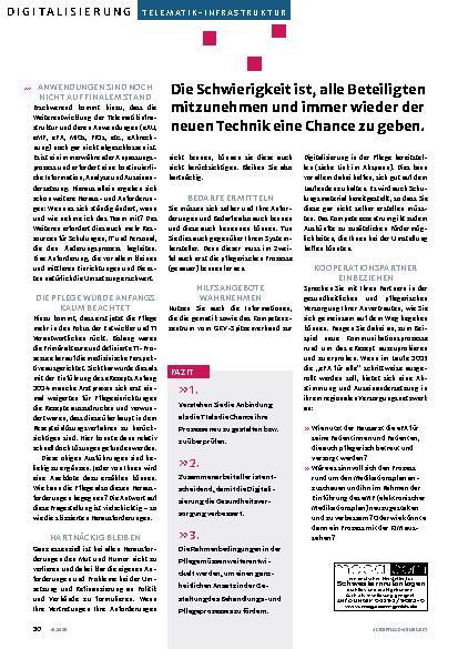 Vorschauseite 3: Diese Chance sollten wir nutzen.