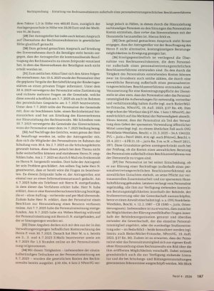 Vorschauseite 4: Erstattung von Rechtsanwalts kosten außerhalb eines personal vertretungsrechtlichen Beschluss verfahrens