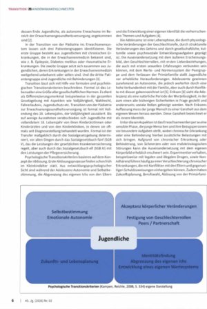 Vorschauseite 2: Transition— ein Thema für die Kinderkraenpflege