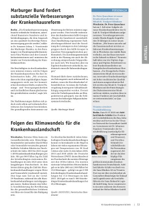 Vorschauseite 2: VUD zur aktuellen Diskussion um Nachbesserungen am KHVVG