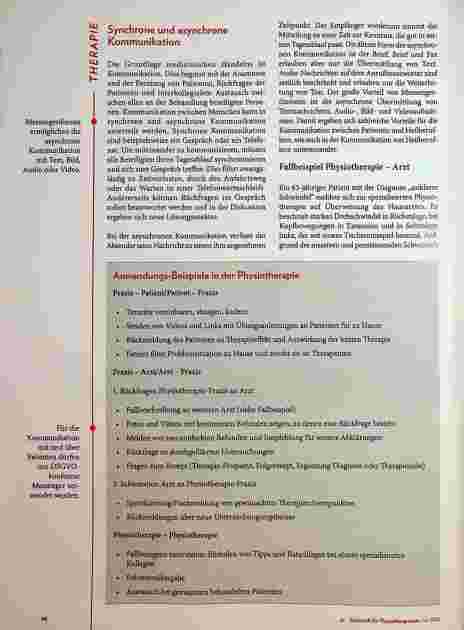 Vorschauseite 2: Messengerdienste in der Physiotherapie