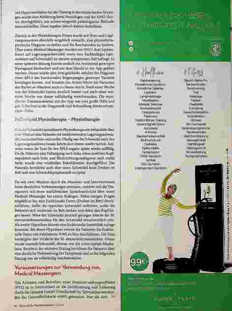 Vorschauseite 3: Messengerdienste in der Physiotherapie