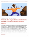 Vorschauseite 1: Warum sich Yogalehrende im Bereich mentale Gesundheit weiterbilden sollten