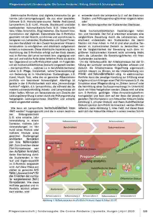 Vorschauseite 4: Plötzlich digital! ? Mit E-Portfolios eine reflexive und kooperative Praxis anleiten und begleiten