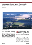 Vorschauseite 1: Geranien, Gartenzaun, Community: Das Dorf - Kleinkariert oder Wohnform der Zukunft?