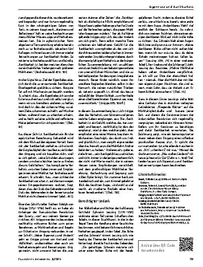 Vorschauseite 2: Eigennutz und Dankbarkeit