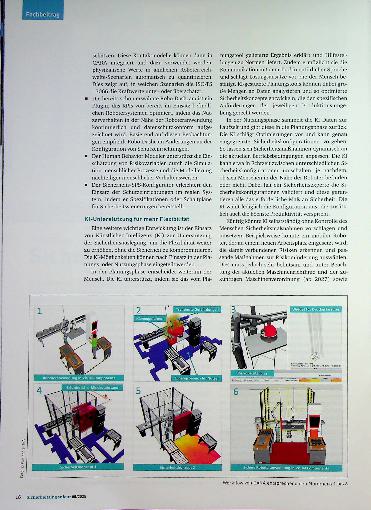 Vorschauseite 3: Technologien für eine dynamische Sicherheit in der Produktion von morgen Sicherer Robotereinsatz