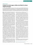 Vorschauseite 1: Schädel-Hirn-Verletzungen erhöhen das Risiko für schwere Folgeerkrankungen.