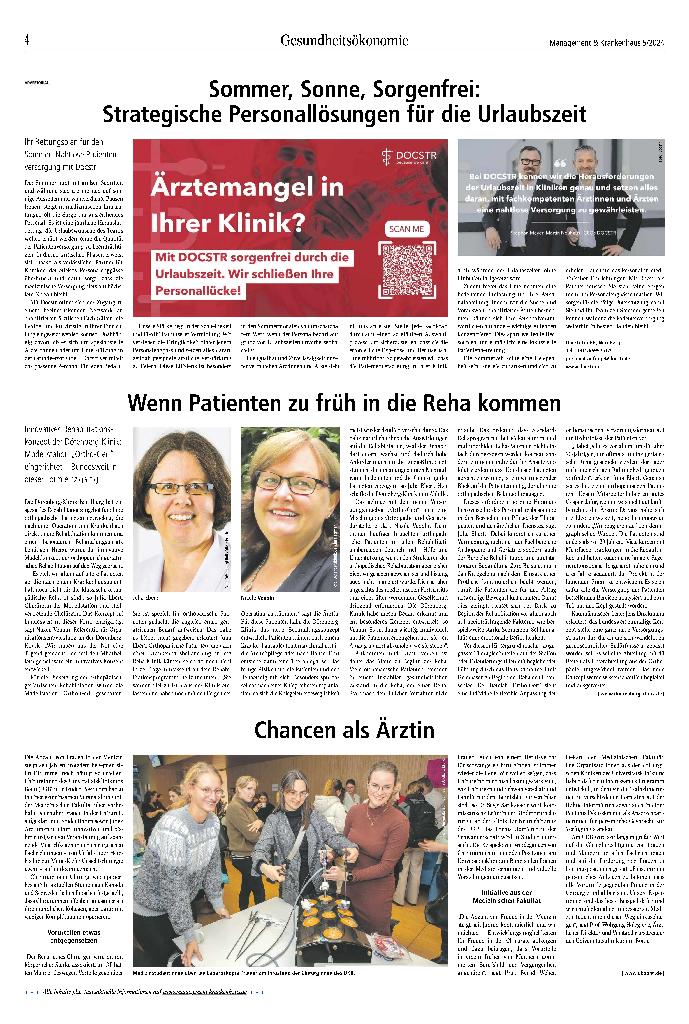 Vorschauseite 3: Gesundheitspolitik