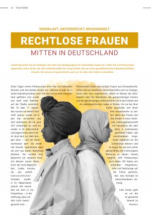 Vorschauseite 1: Rechtlose Frauen mitten in Deutschland