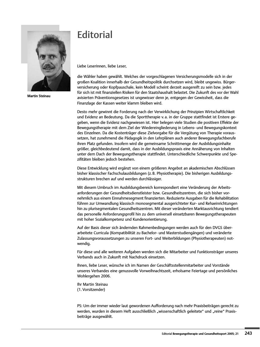 Vorschauseite 1: Editorial