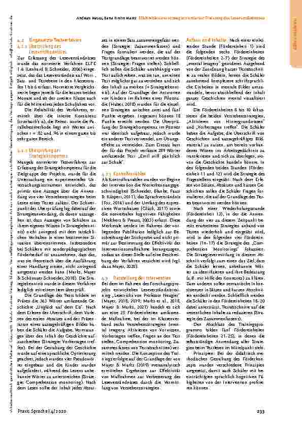 Vorschauseite 5: Effektivität einer strategieorientierten Förderung des Leseverständnisses bei Schülern mit sonderpädagogischem Förderbedarf.