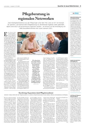 Vorschauseite 1: Pflegeberatung in regionalen Netzwerken