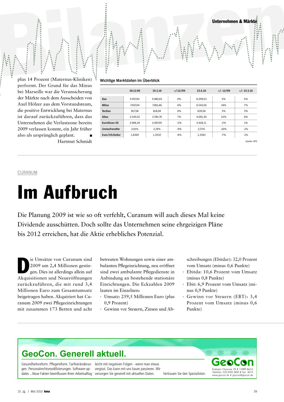 Vorschauseite 1: Im Aufbruch