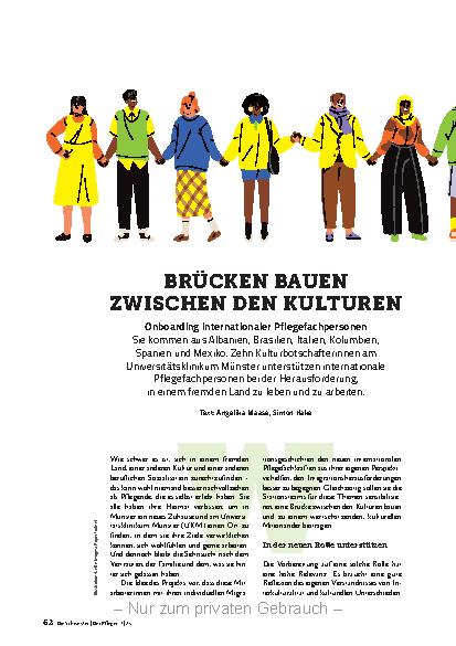 Vorschauseite 1: Brücken bauen zwischen den Kulturen