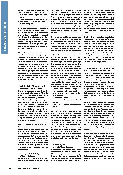 Vorschauseite 2: Erfolgsfaktoren für nachhaltige Transformation