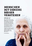 Vorschauseite 1: MENSCHEN MIT DEMENZ BESSER VERSTEHEN