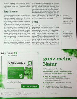 Vorschauseite 2: Kiefer unter Spannung Craniomandibuläre Dysfunktionen bei Stress