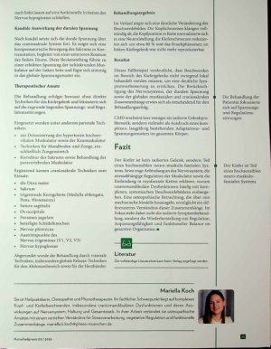 Vorschauseite 4: Kiefer unter Spannung Craniomandibuläre Dysfunktionen bei Stress