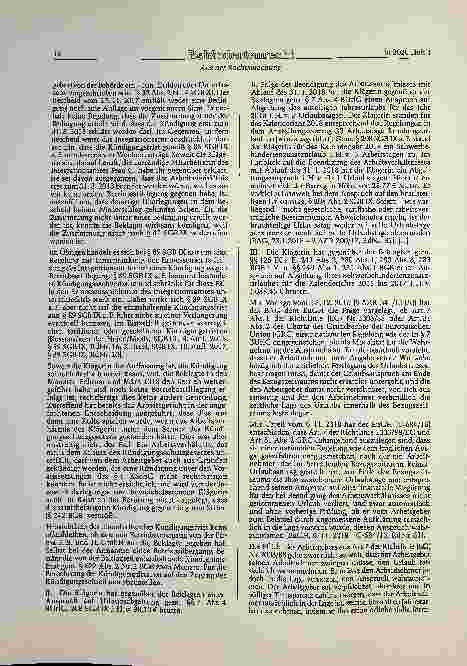 Vorschauseite 2: Aus der Rechtsprechung
