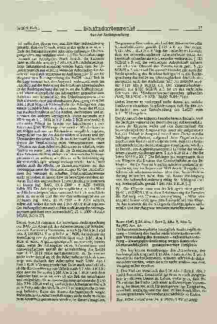 Vorschauseite 3: Aus der Rechtsprechung