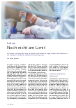 Vorschauseite 1: Arbeit: Noch nicht am Limit