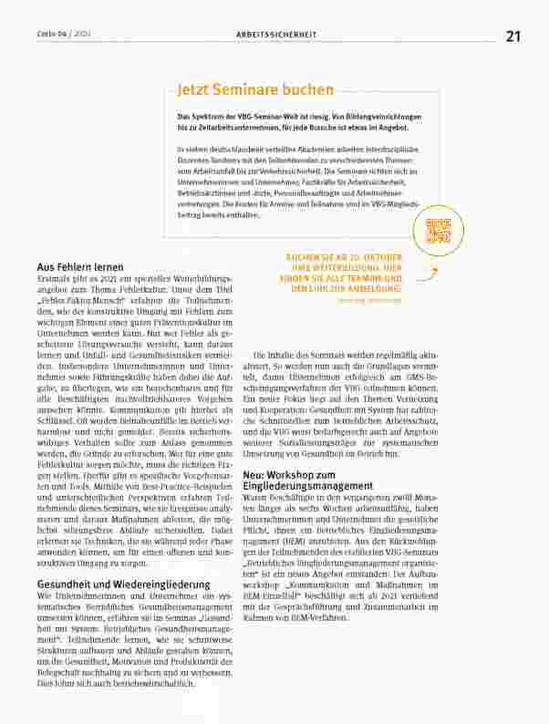 Vorschauseite 2: Perspektiven erweitern
