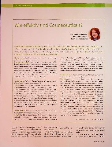 Vorschauseite 3: Anti-Aging mit Cosmeceuticals?