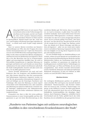 Vorschauseite 2: April 1989 – Schicksal in Georgien