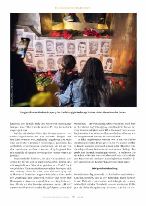 Vorschauseite 3: April 1989 – Schicksal in Georgien