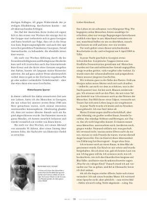 Vorschauseite 4: April 1989 – Schicksal in Georgien