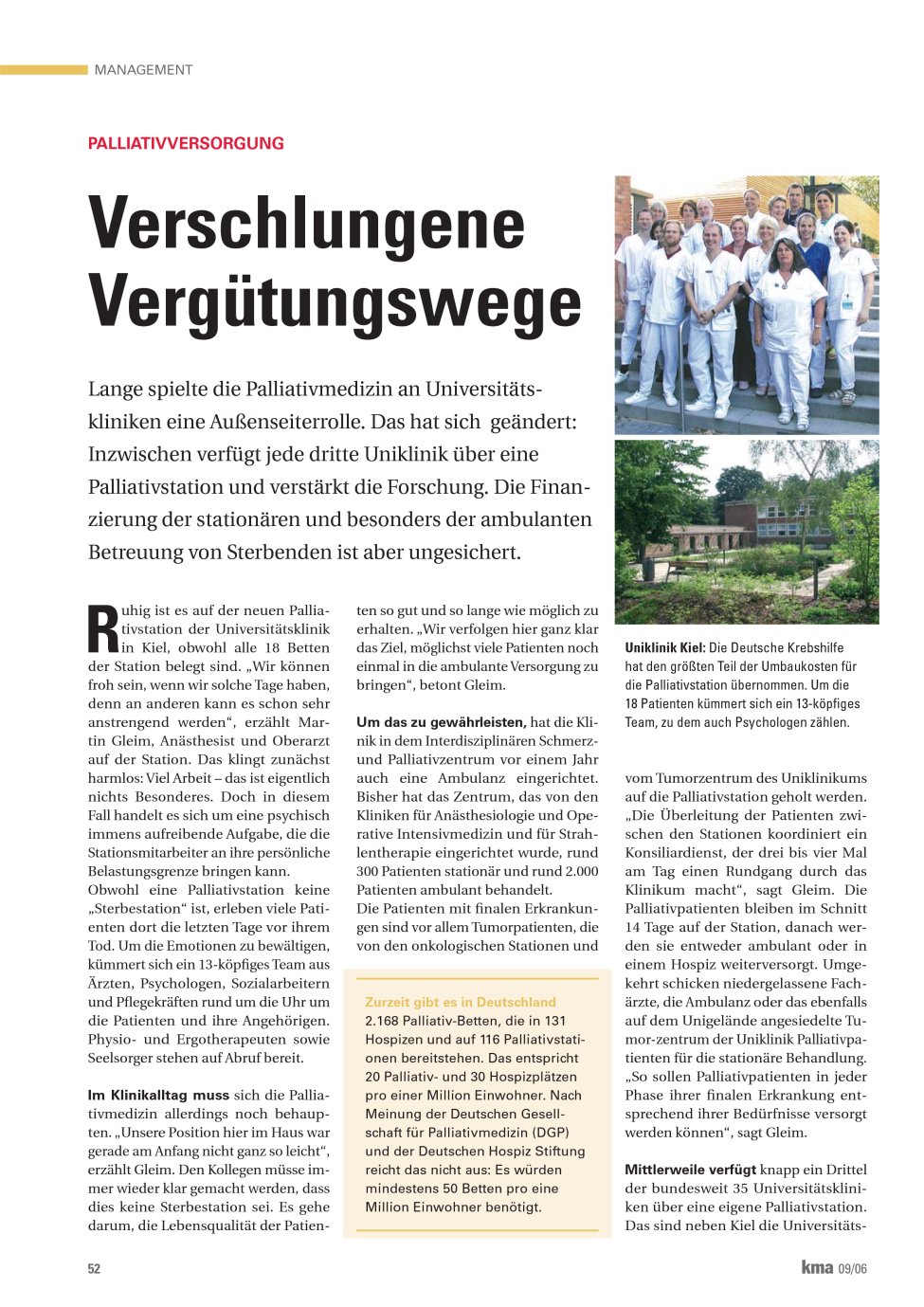 Vorschauseite 1: Verschlungene Vergütungswege