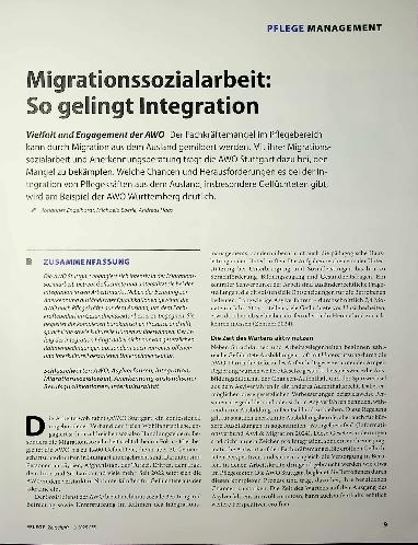Vorschauseite 1: Migrationssozialarbeit: So gelingt Integration