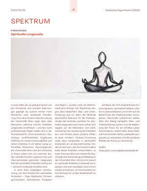 Vorschauseite 1: Spektru. Spirituelle Langeweile