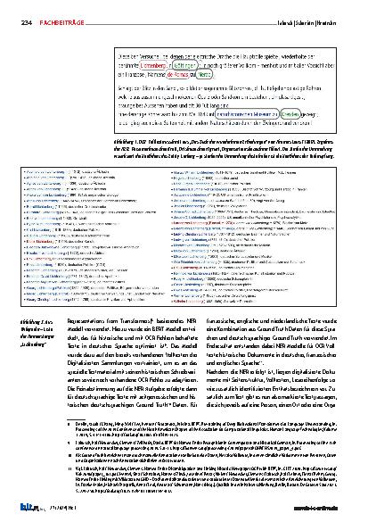 Vorschauseite 3: Automatisierte semantische Anreicherung von historischen Texten: Erkennung und Verknüpfung von Entitäten mit Wikidata und Wikipedia