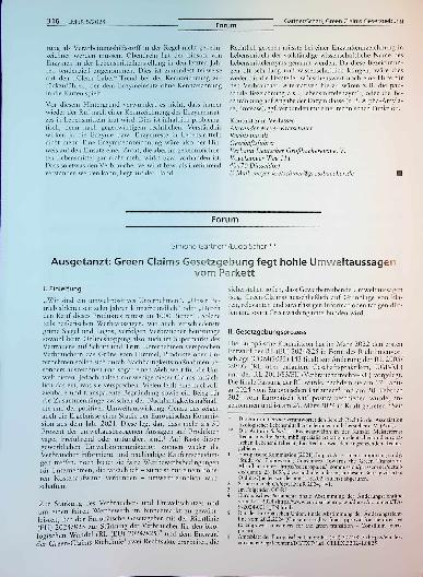 Vorschauseite 3: Grundfragen der Backwarenkennzeichnung - Teil 3