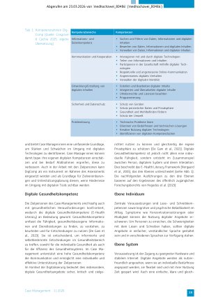 Vorschauseite 2: Digitale Tools im Case Management