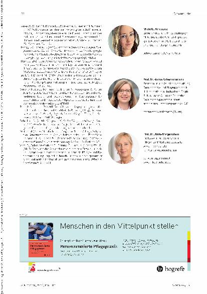 Vorschauseite 5: Die Psyche hat doch jeder Herausforderungen der Pflegeschulen in Bezug auf die Psychohygiene.