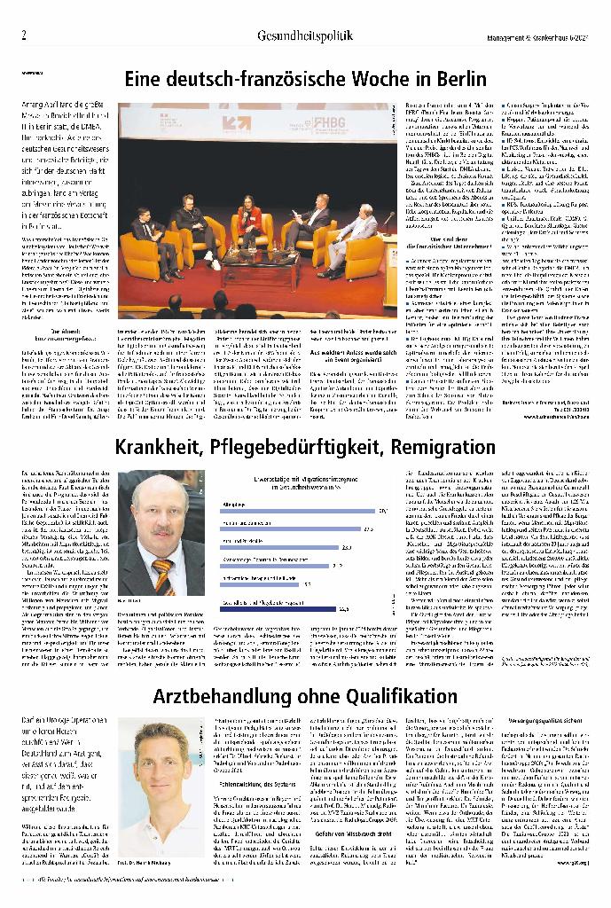 Vorschauseite 1: Gesundheitspolitik