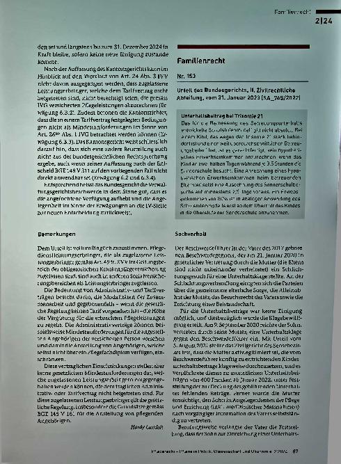 Vorschauseite 2: Rechtsprechung Sozialversicherungsrecht