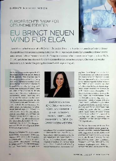 Vorschauseite 1: EU bringt neuen wind für ELGA