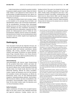 Vorschauseite 4: Gesundheit gemeinsam gestalten: Ein Verbund von sozialem Träger, ÖGD und Arzt-Praxen