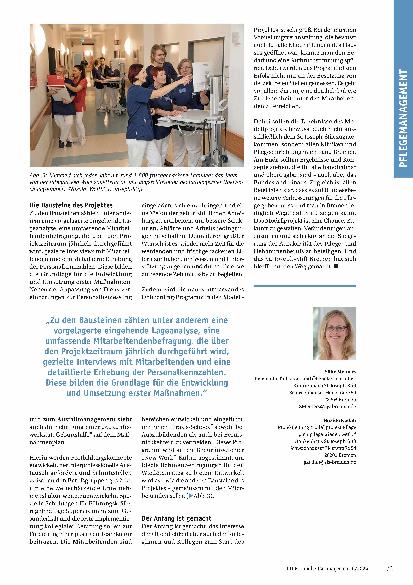 Vorschauseite 3: Bessere Arbeitsbedingungen in der Pflege: Bremen startet bundesweit einzigartiges Modellprojekt „Ich pflege wieder, weil…“