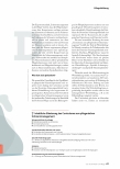 Vorschauseite 2: Neues Curriculum für Schmerzweiterbildung