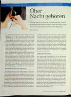 Vorschauseite 1: Über Nacht geboren