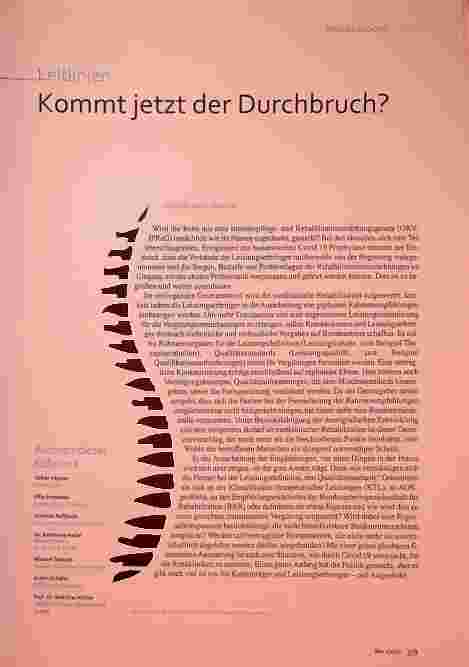 Vorschauseite 2: Kommt jetzt der Durchbruch?