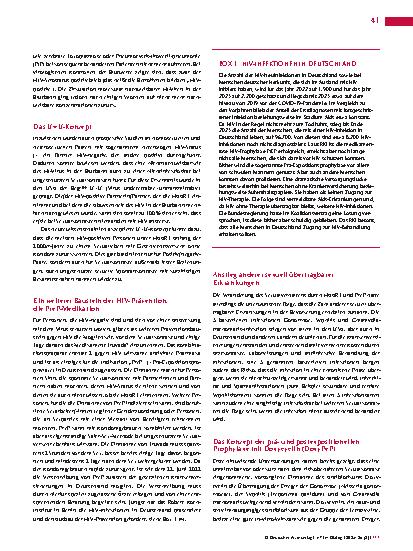 Vorschauseite 2: Prophylaxe sexuell übertragbarer Infektionen mit Doxycyclin (Doxy-PeP)