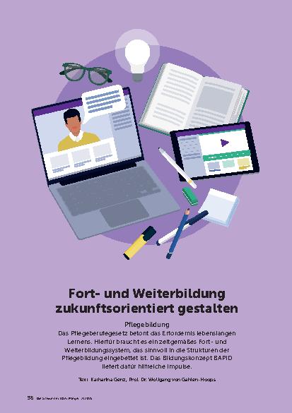 Vorschauseite 1: Fortund Weiterbildung zukunftsorientiert gestalten